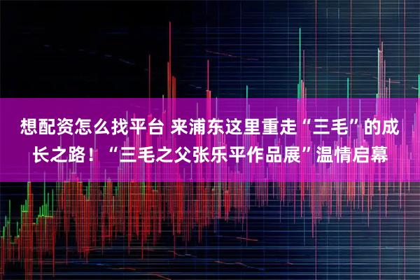 想配资怎么找平台 来浦东这里重走“三毛”的成长之路！“三毛之父张乐平作品展”温情启幕